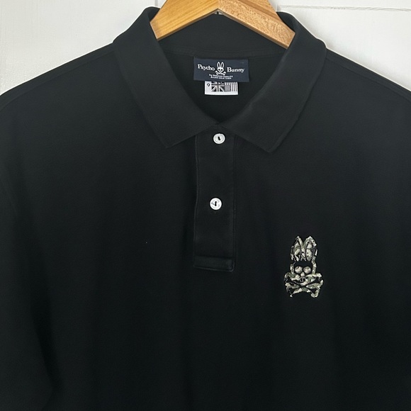 Psycho Bunny Anglo American Men’s Size XL Short Sleeve 100% Pima Cotton Polo - Picture 9 of 13